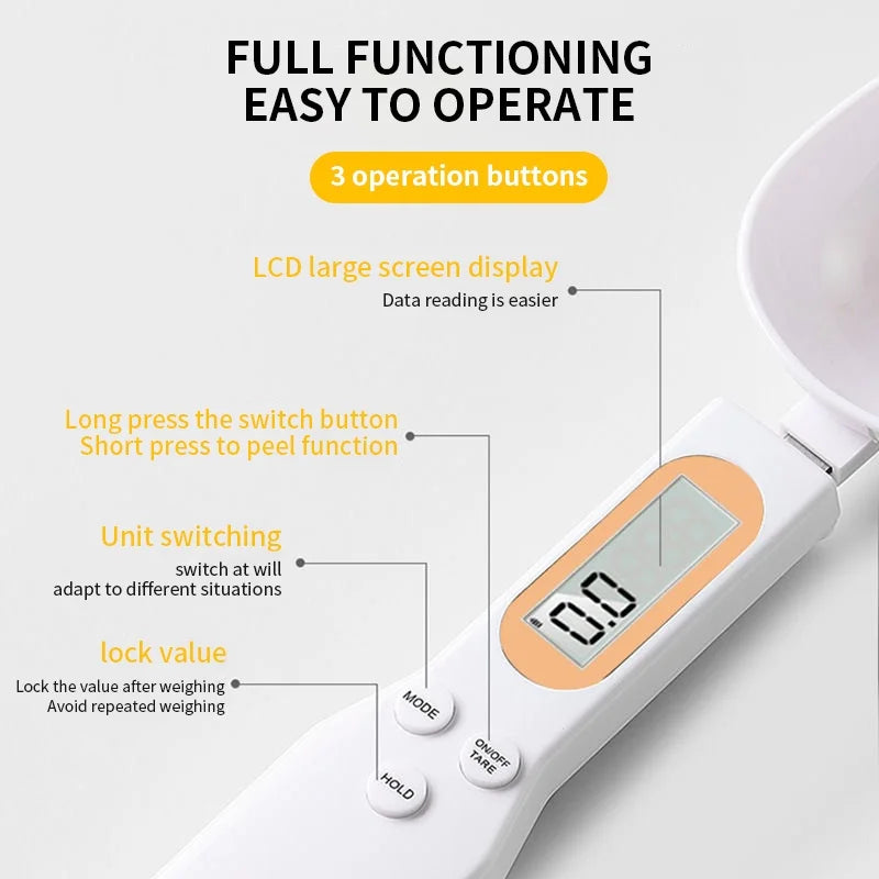 SmartPrep Digital Scale Spoon