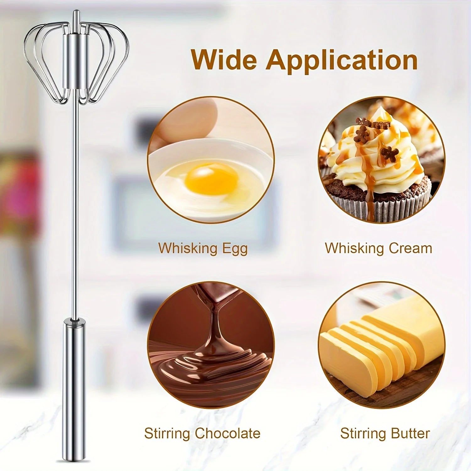 SmartPrep Semi-Automatic Whisk & Egg Beater